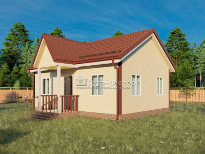 Каркасный дом ДК-48