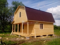 Дом из бруса, город Луга, Мшинский район, деревня Большая Дивенка